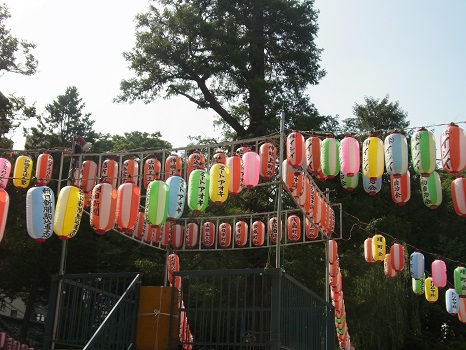 盆踊り富士神社