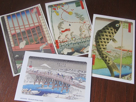 江戸名所百景のポストカード