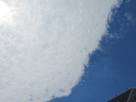 うろこ状の雲