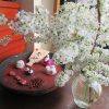 福島の庭からいただいてきた花土産。ザックリ飾って一晩。早朝眺めたら、すっかり元気に咲いていますっ！よかったぁ～！しばし我が家は華やかで嬉し(*’▽’)。／旧・閏2/13・辛卯